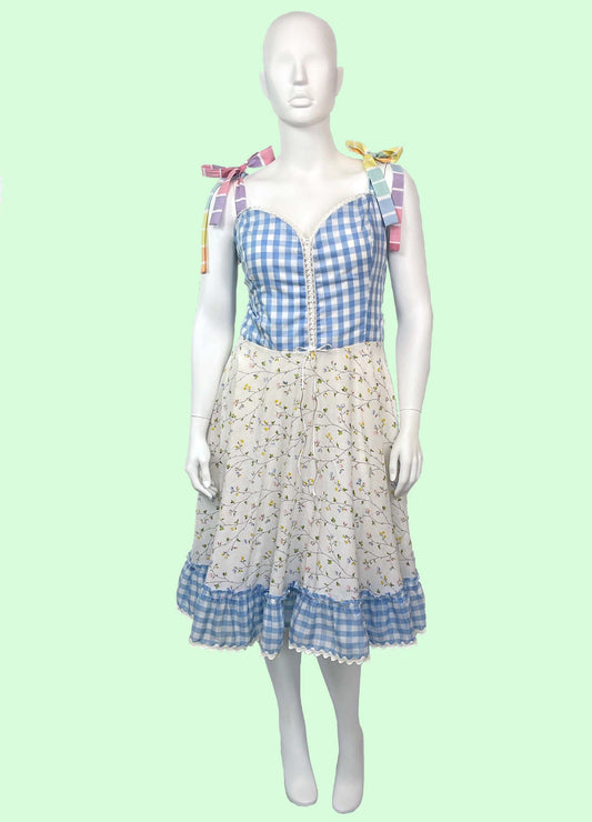 Picnic Sundress w/ Circle Skirt (Size 1X)