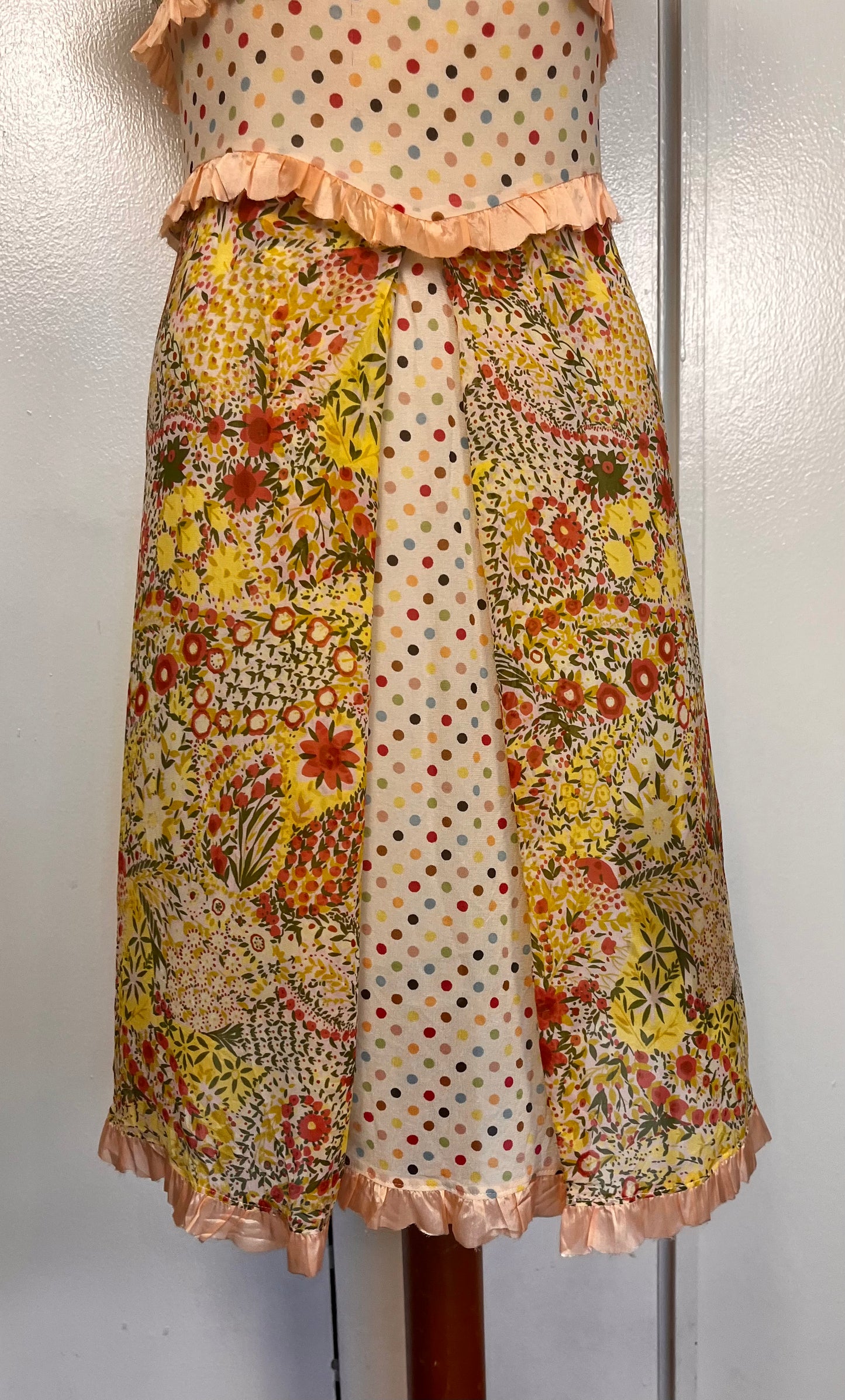 Vintage 2003 "Moschino Cheap & Chic" Silk Dress