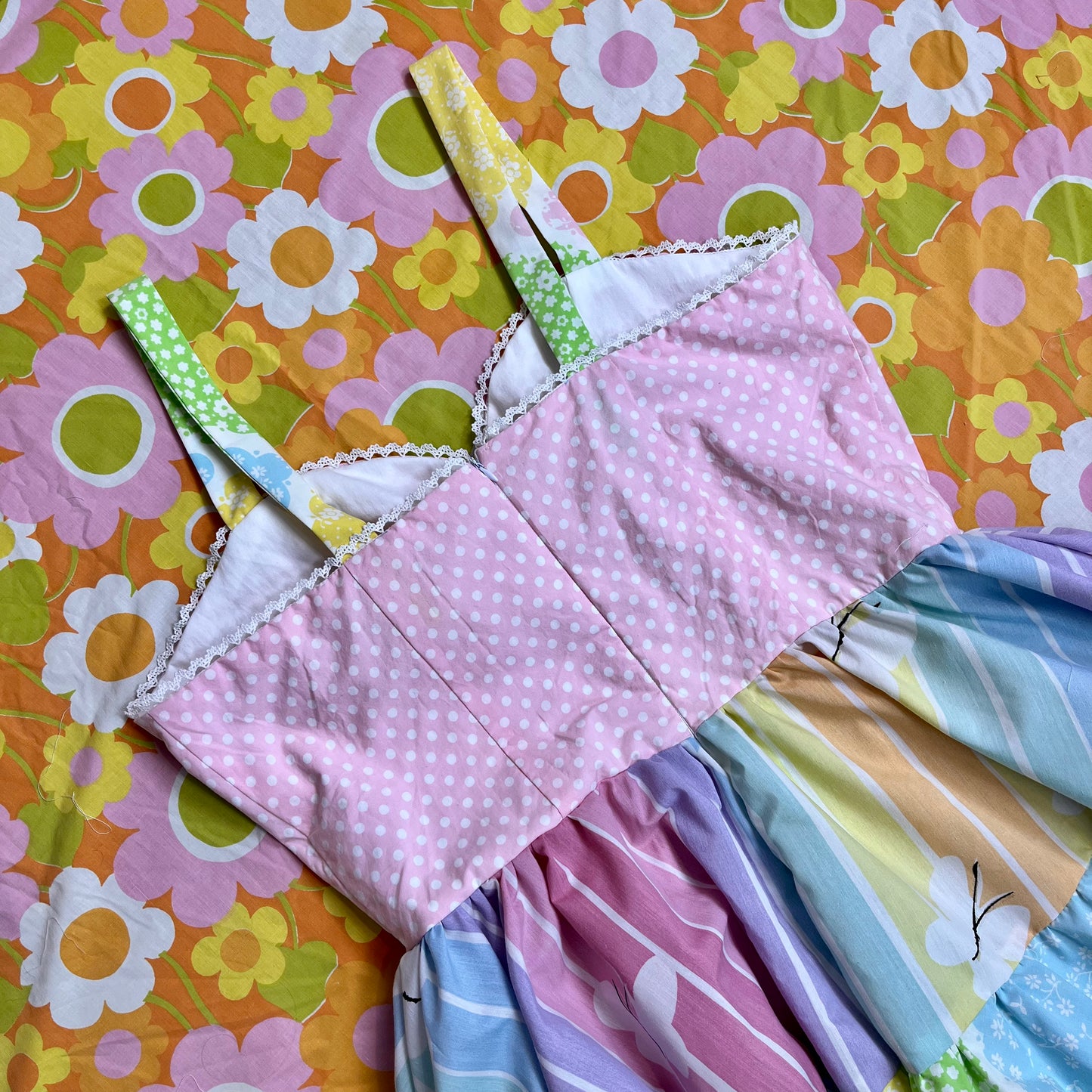Picnic Sundress w/ Tiered Skirt (Size XXL)