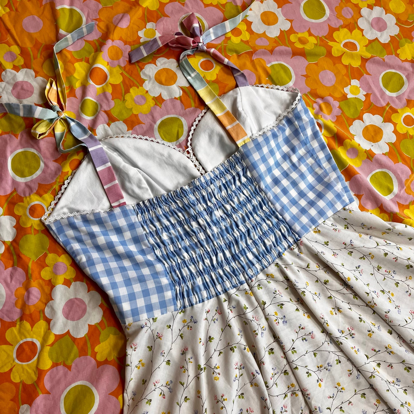 Picnic Sundress w/ Circle Skirt (Size 1X)
