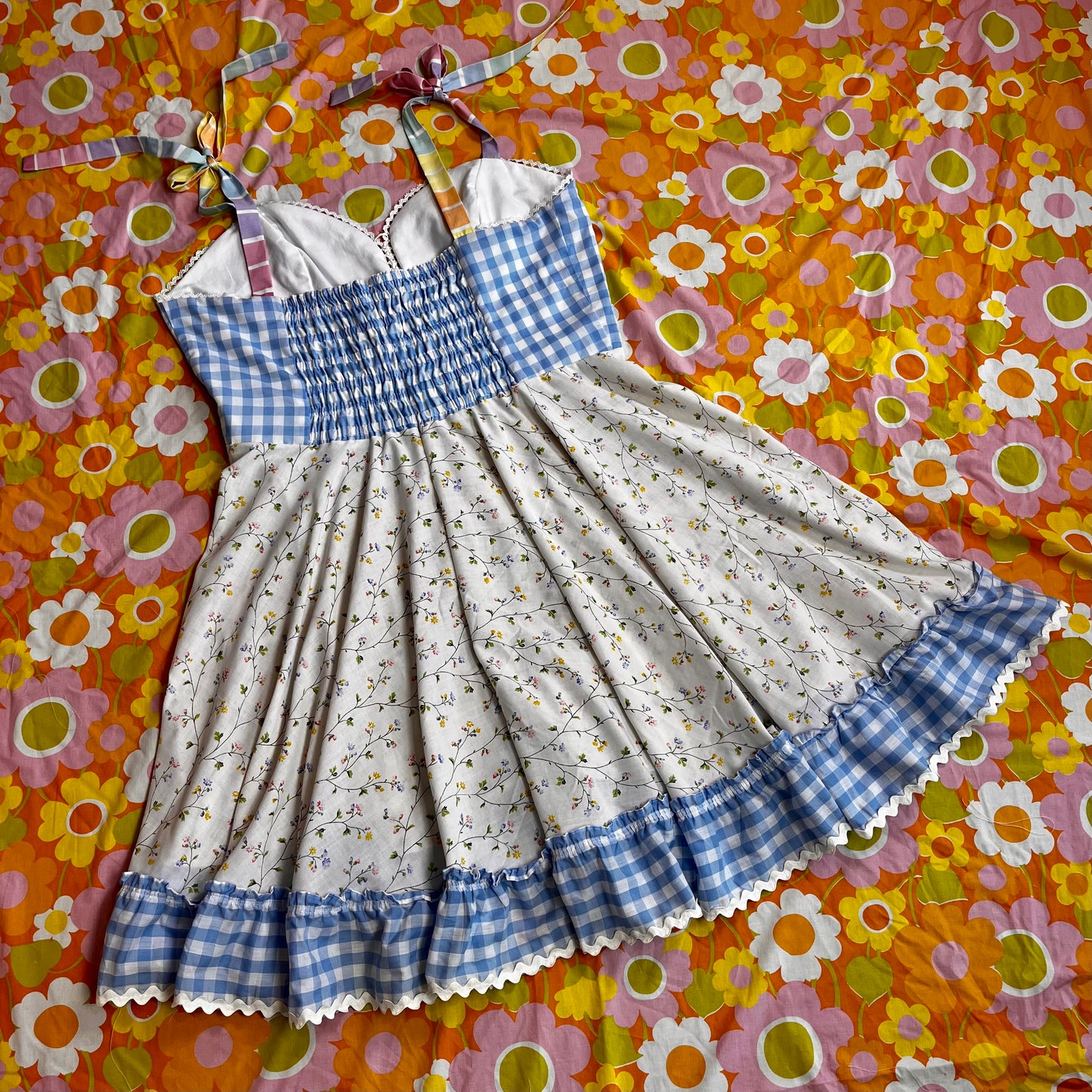 Picnic Sundress w/ Circle Skirt (Size 1X)