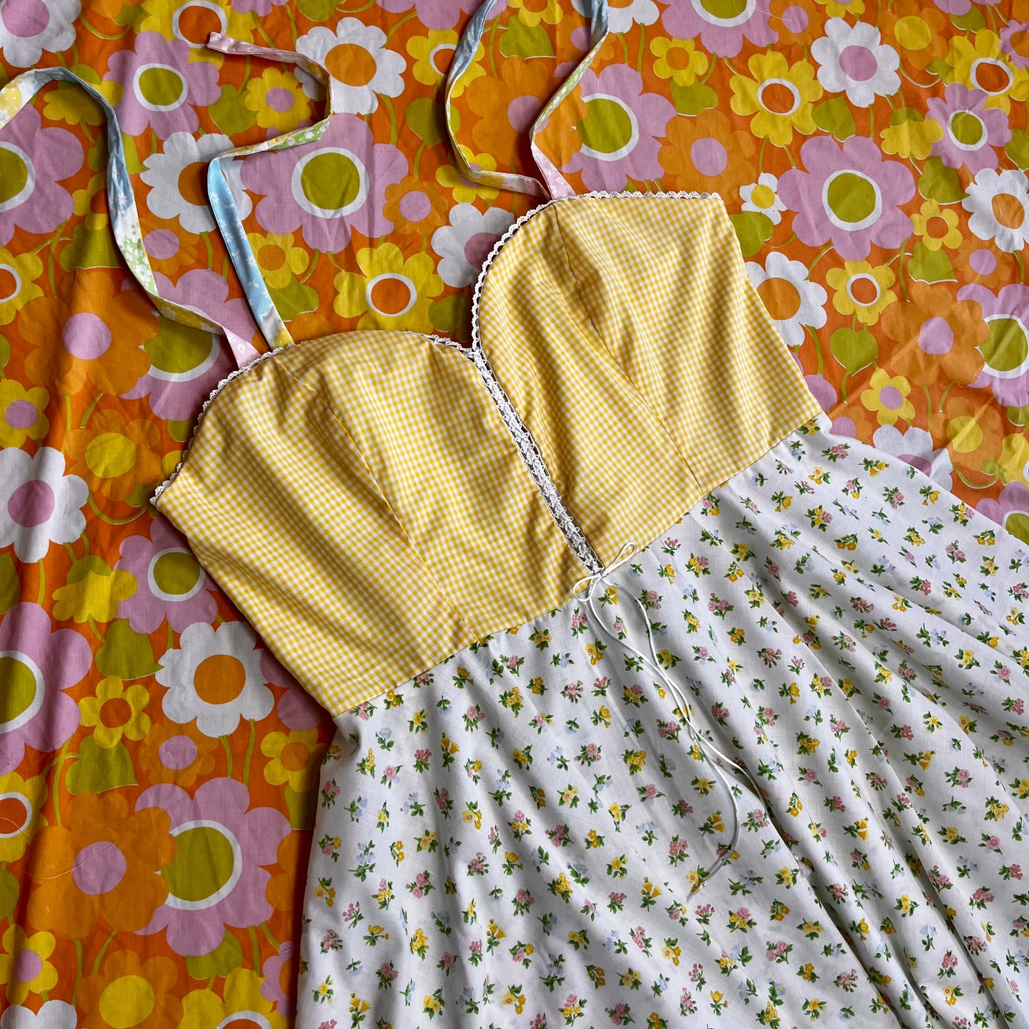 Picnic Sundress w/ Circle Skirt (Size 2X)