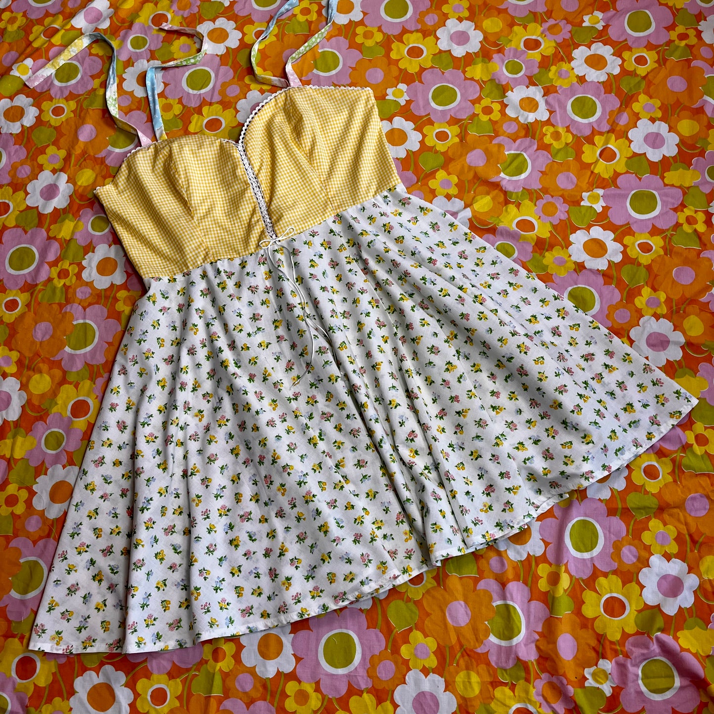 Picnic Sundress w/ Circle Skirt (Size 2X)