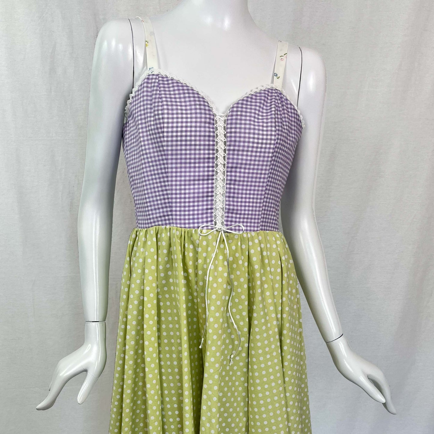 Picnic Sundress w/ Circle Skirt (Size XXS)