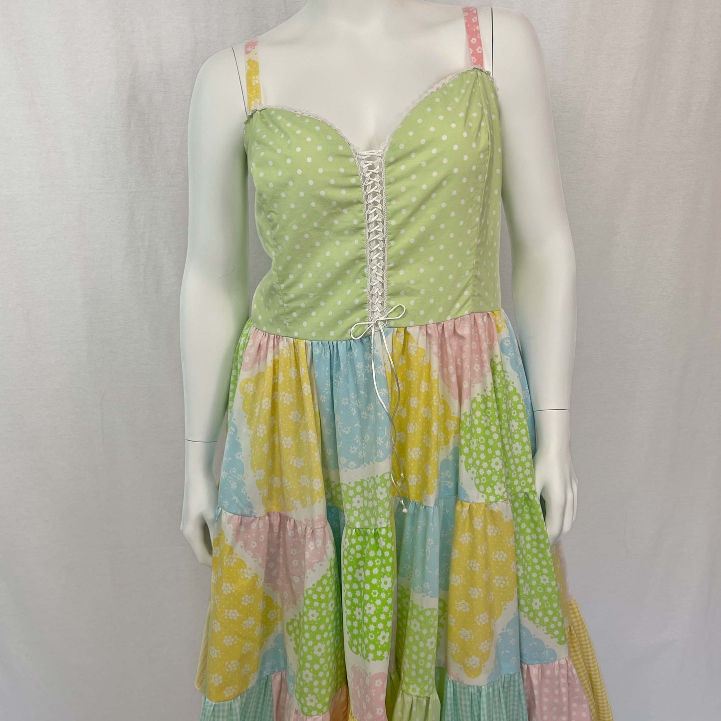 Picnic Sundress w/ Tiered Skirt (Size 1X)