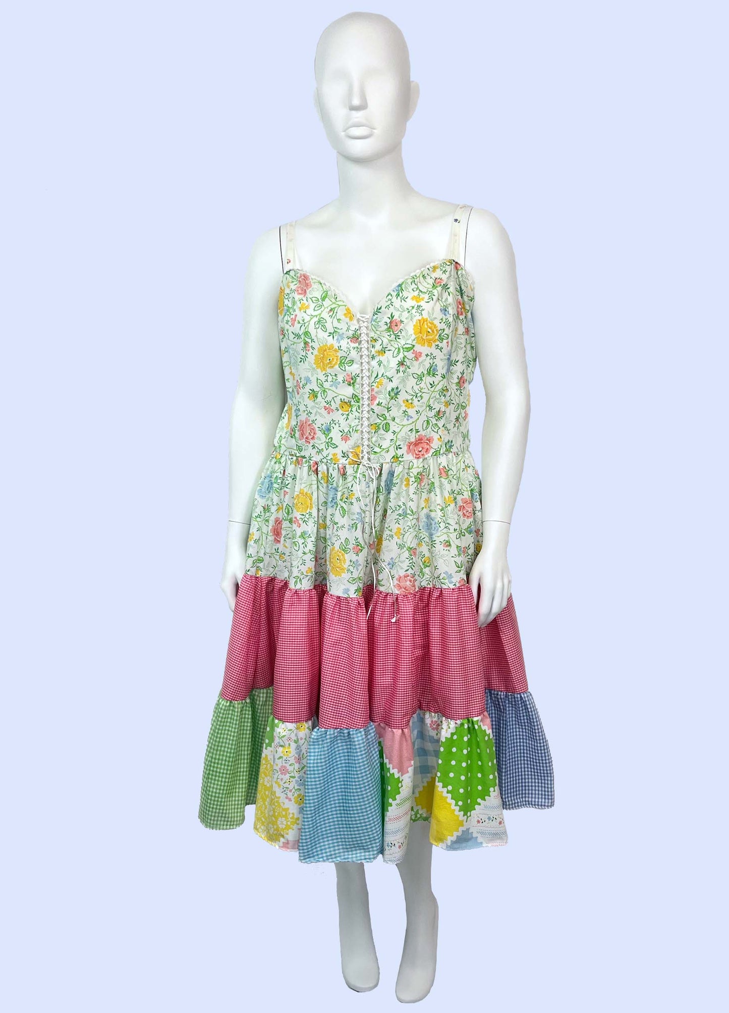 Picnic Sundress w/ Tiered Skirt (Size 2X)