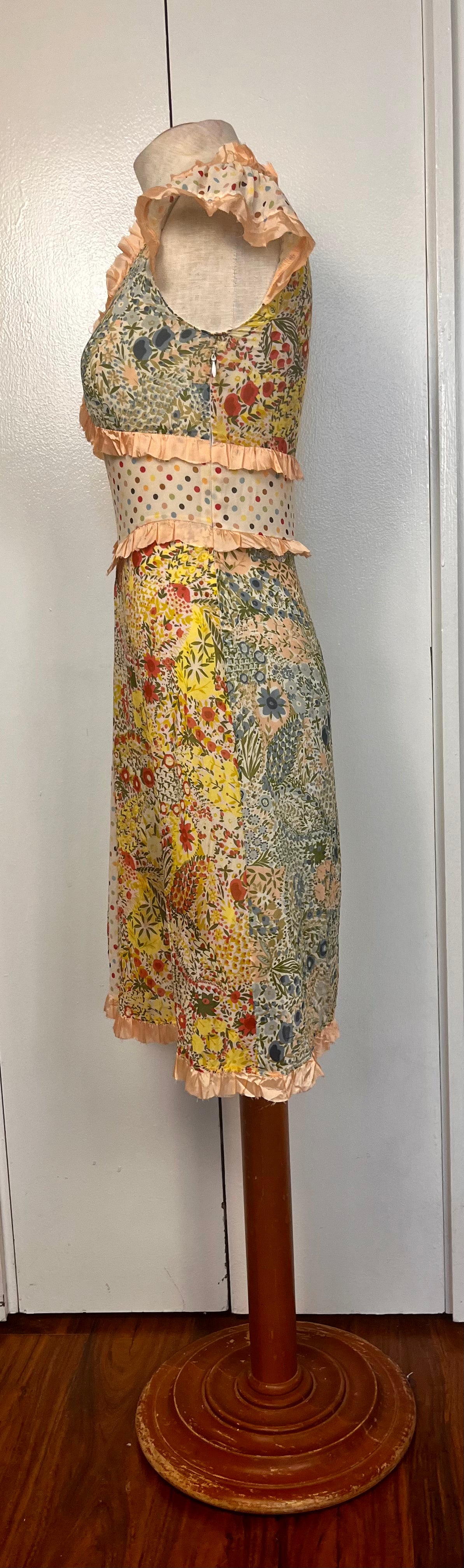 Vintage 2003 "Moschino Cheap & Chic" Silk Dress