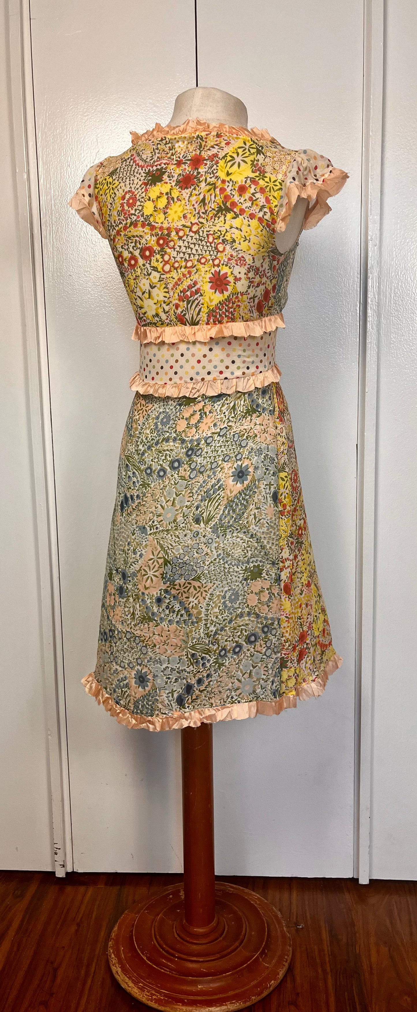 Vintage 2003 "Moschino Cheap & Chic" Silk Dress