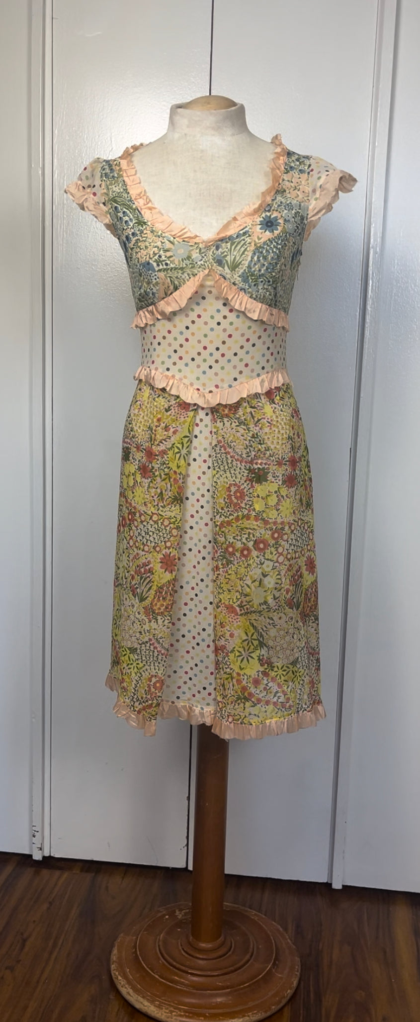 Vintage 2003 "Moschino Cheap & Chic" Silk Dress