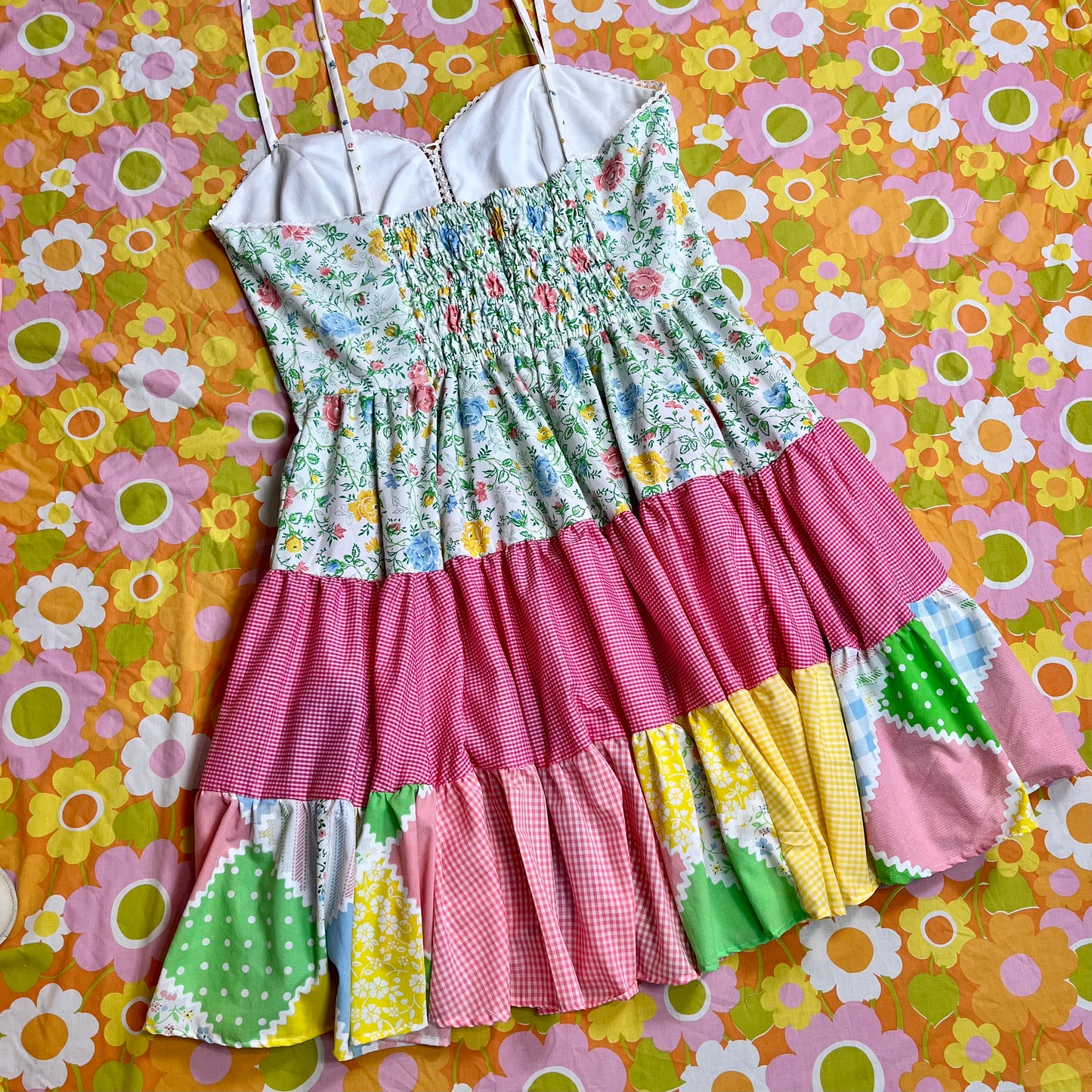 Picnic Sundress w/ Tiered Skirt (Size 2X)