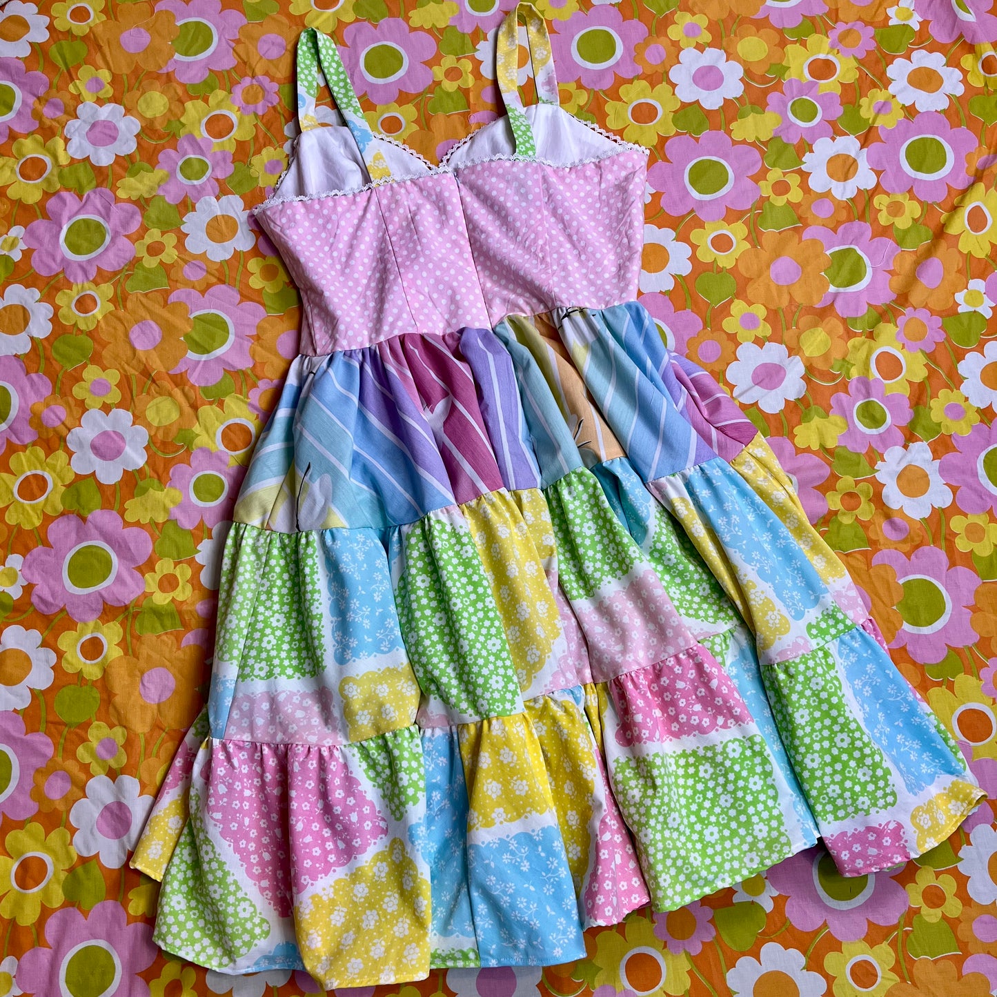 Picnic Sundress w/ Tiered Skirt (Size XXL)