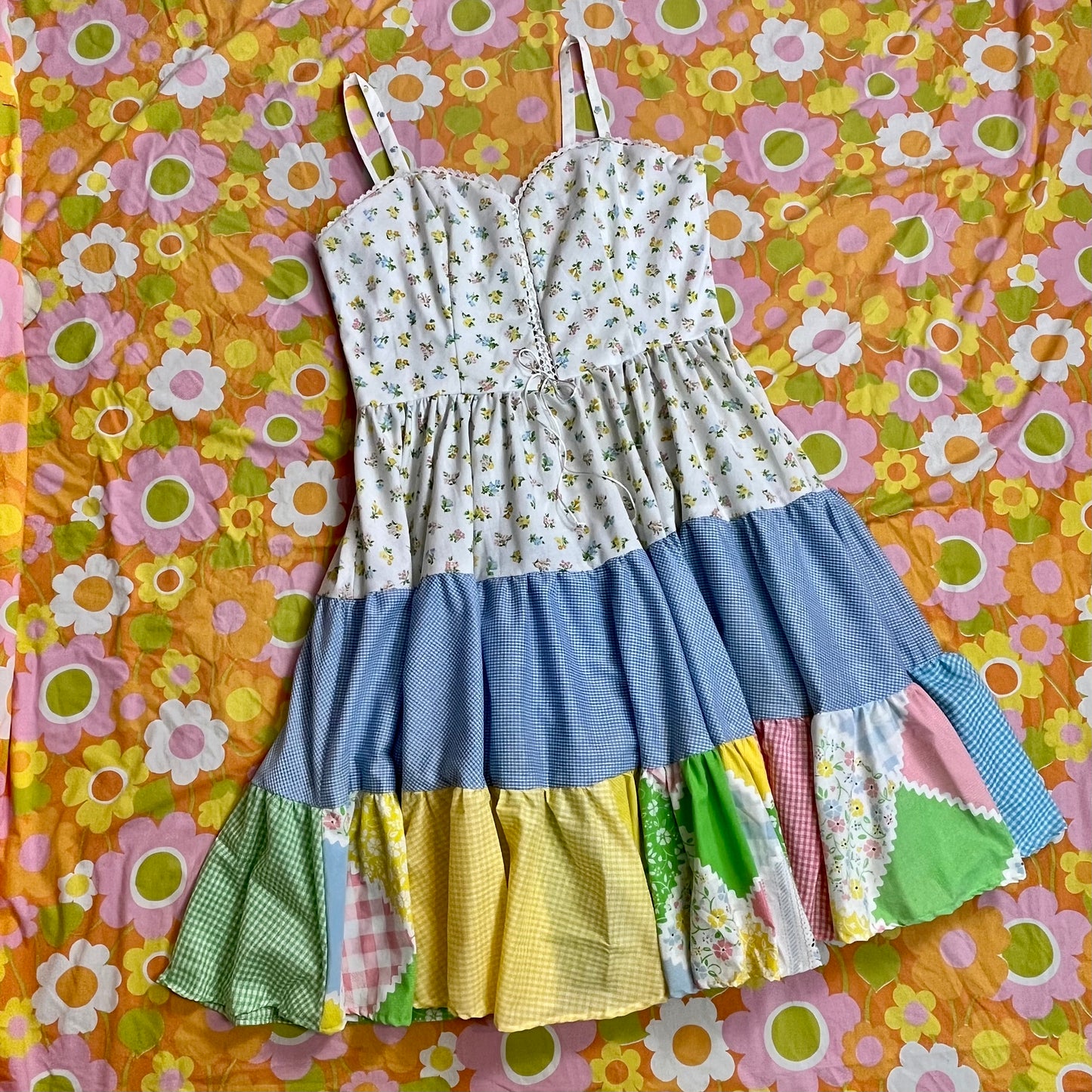 Picnic Sundress w/ Tiered Skirt (Size XXL)