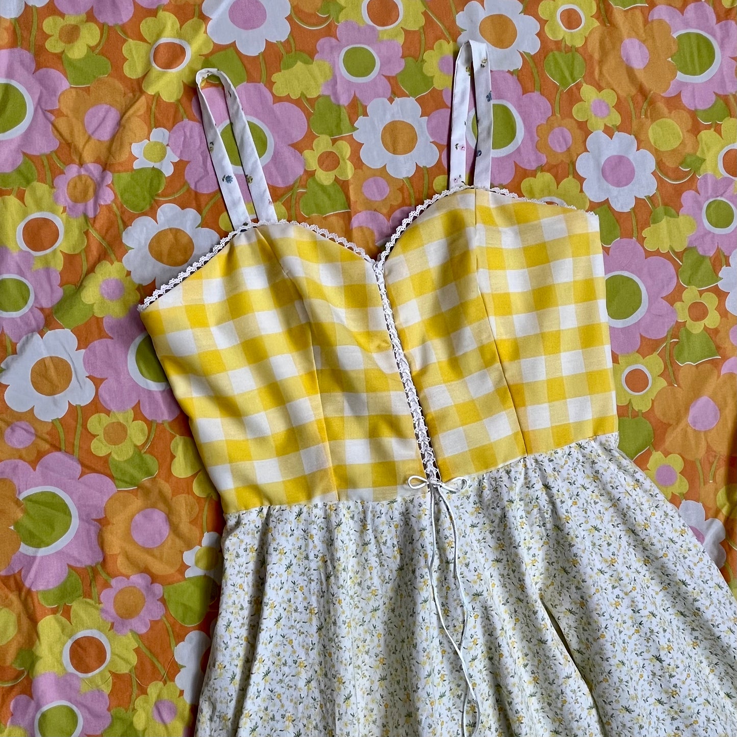 Picnic Sundress w/ Circle Skirt (Size XXL)