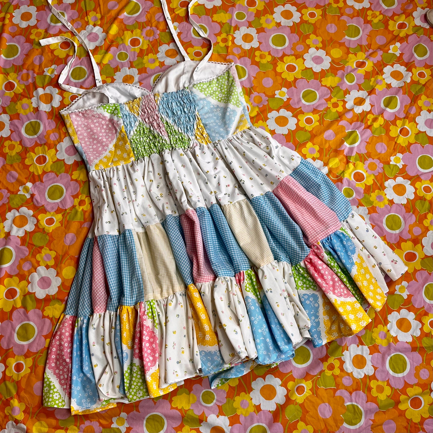 Picnic Sundress w/ Tiered Skirt (Size 3X)