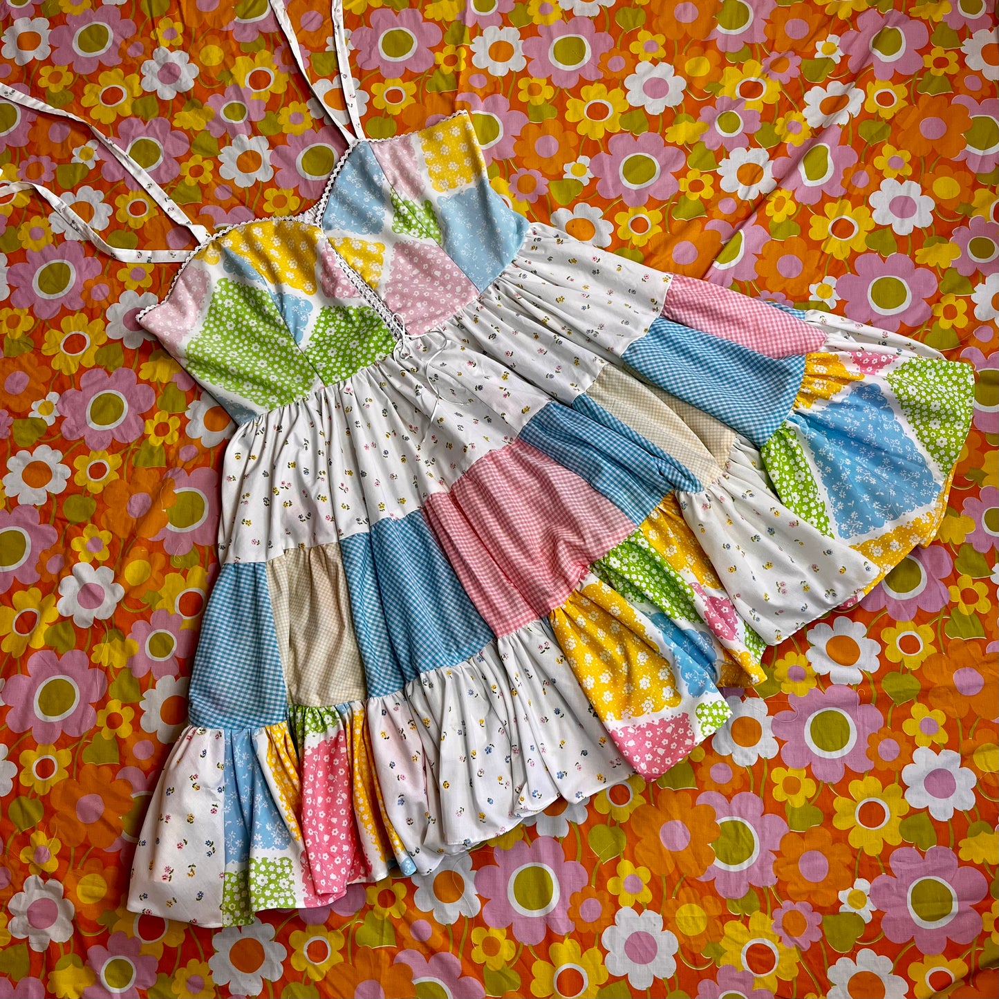 Picnic Sundress w/ Tiered Skirt (Size 3X)