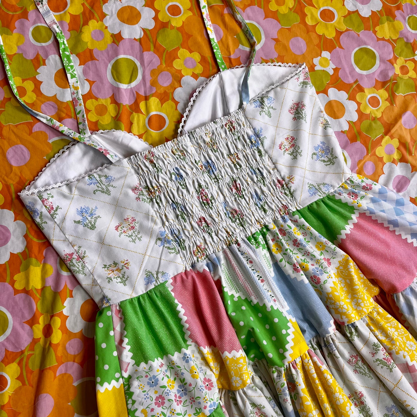 Picnic Sundress w/ Tiered Skirt (Size 3X)