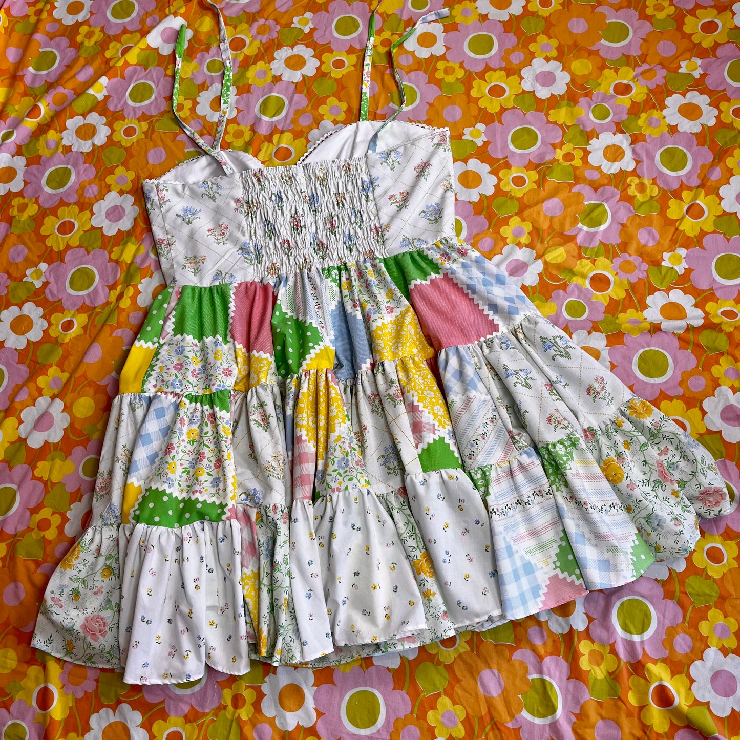 Picnic Sundress w/ Tiered Skirt (Size 3X)