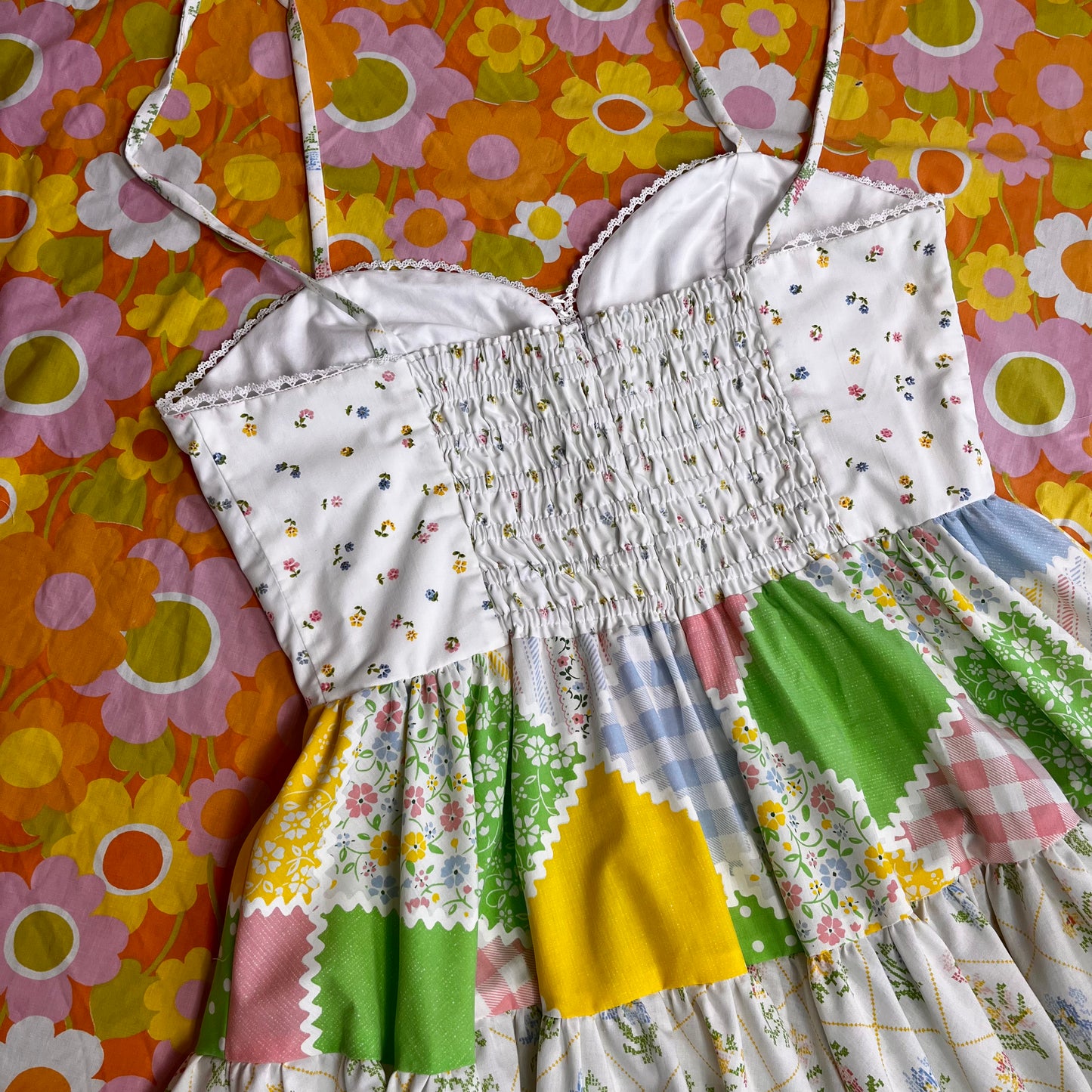 Picnic Sundress w/ Tiered Skirt (Size 1X)