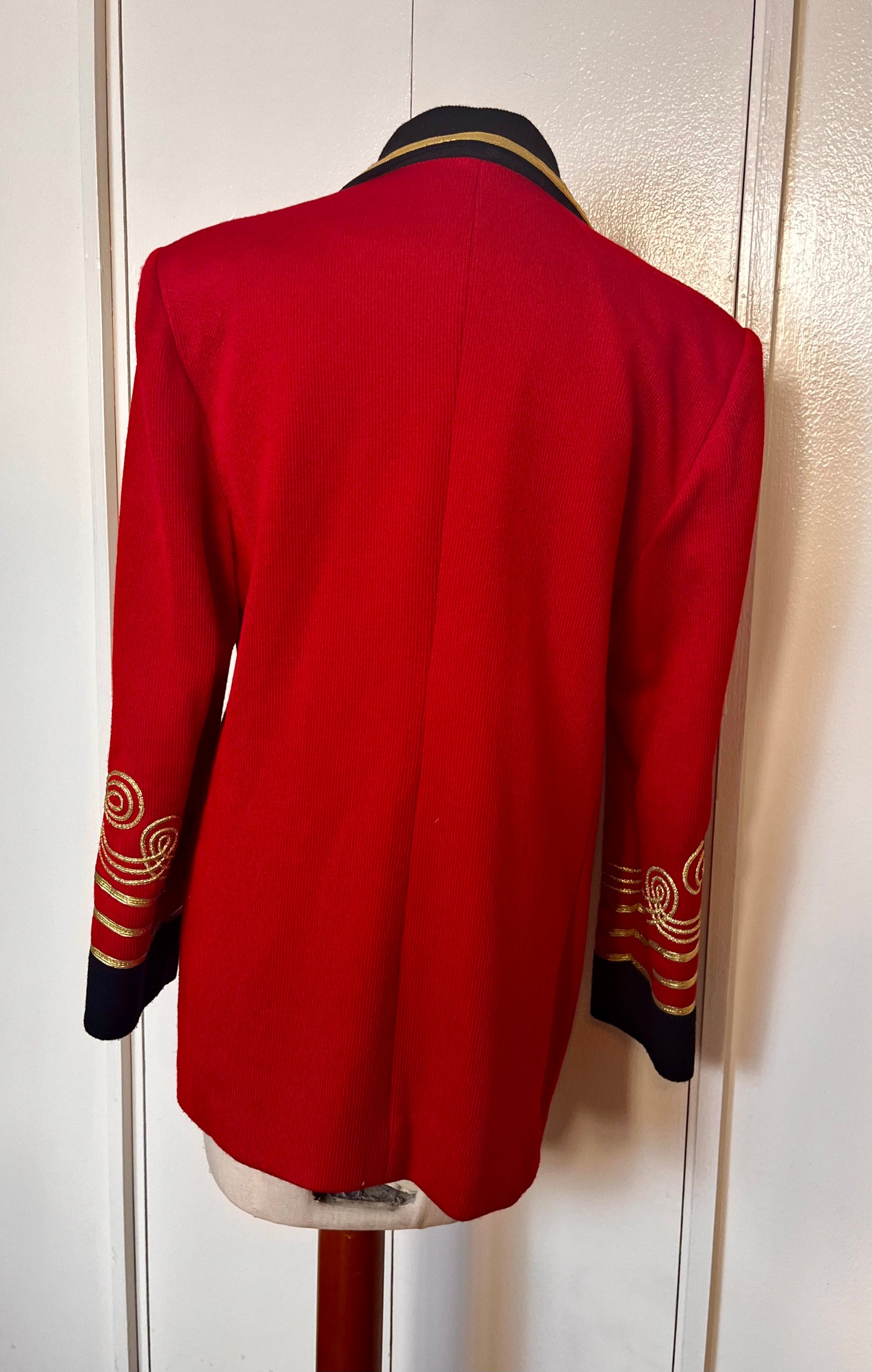 Vintage "Focus 2000 by Charles Uluech" Red Master of Ceremonies Jacket