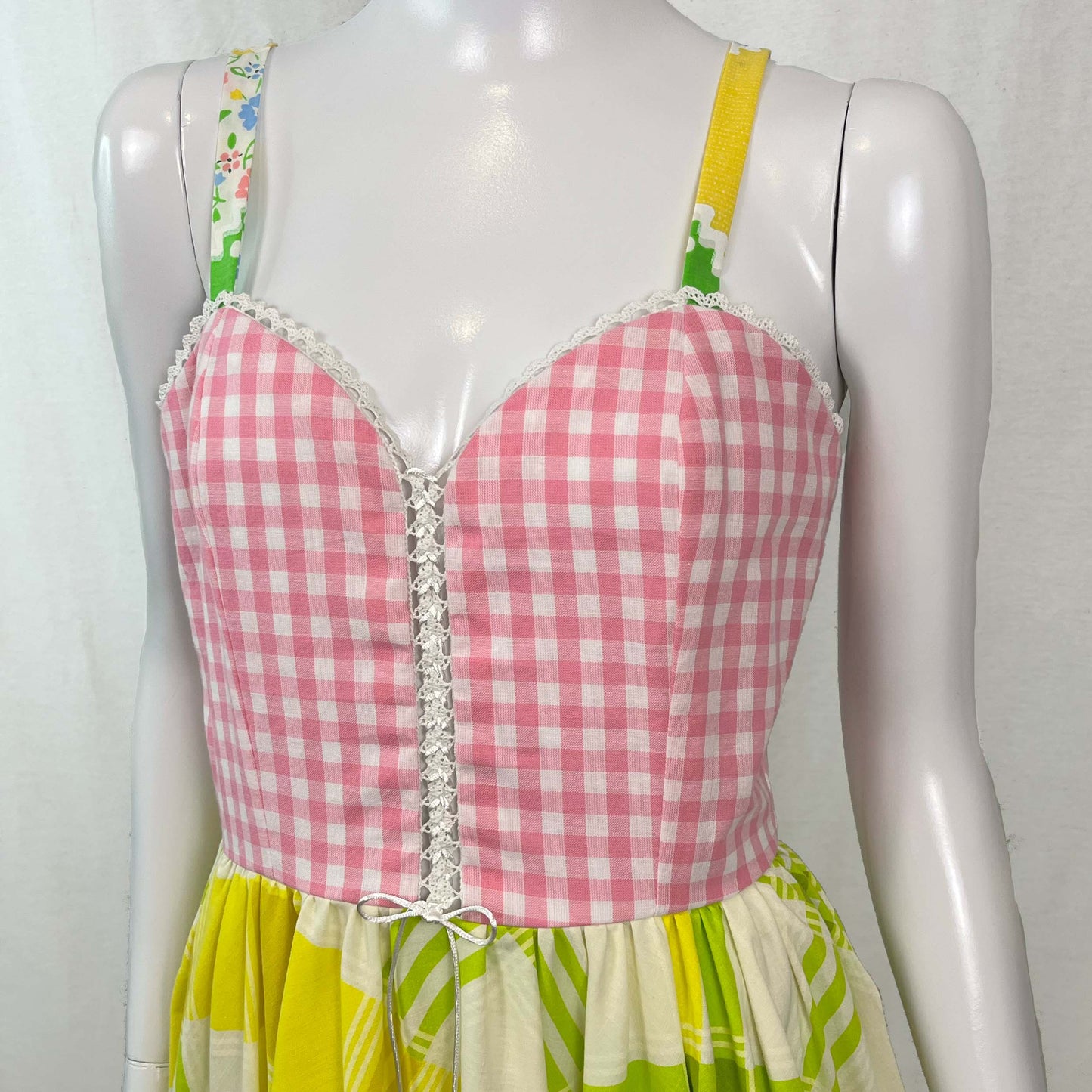 Picnic Sundress w/ Circle Skirt (Size S)