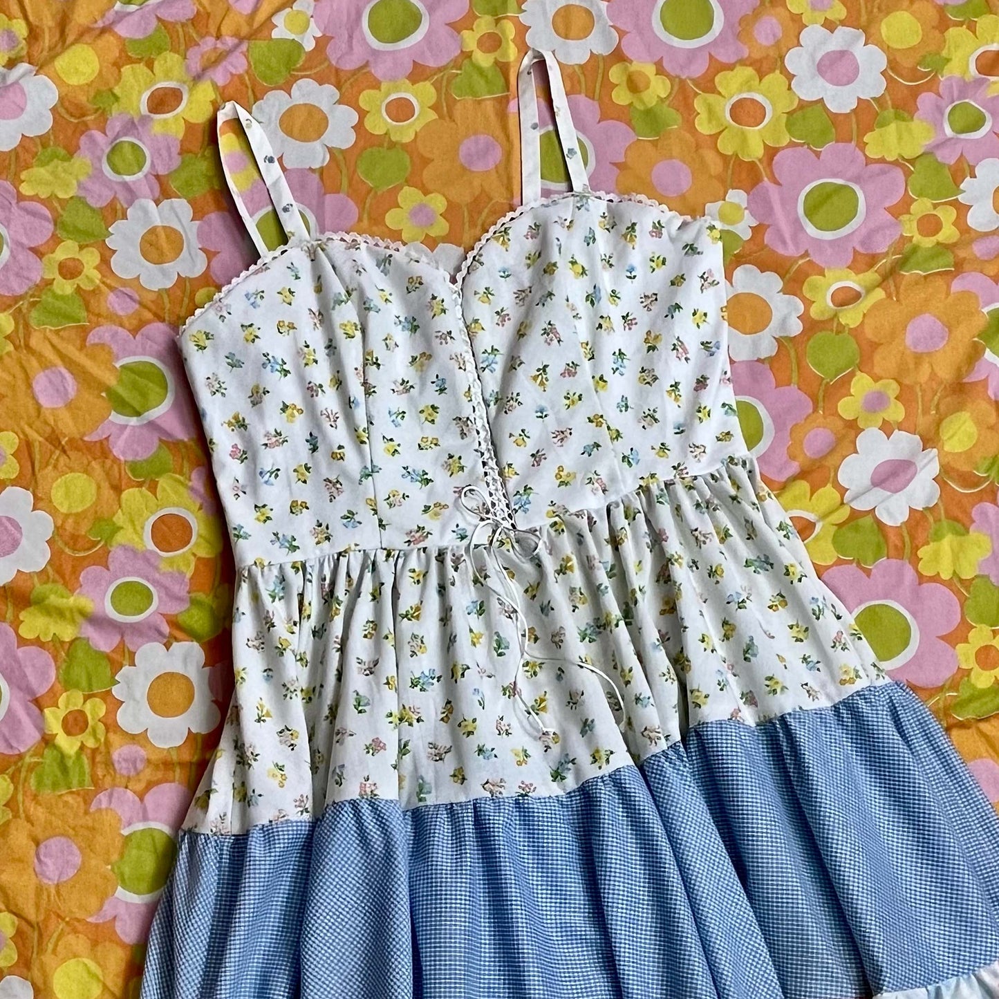 Picnic Sundress w/ Tiered Skirt (Size XXL)